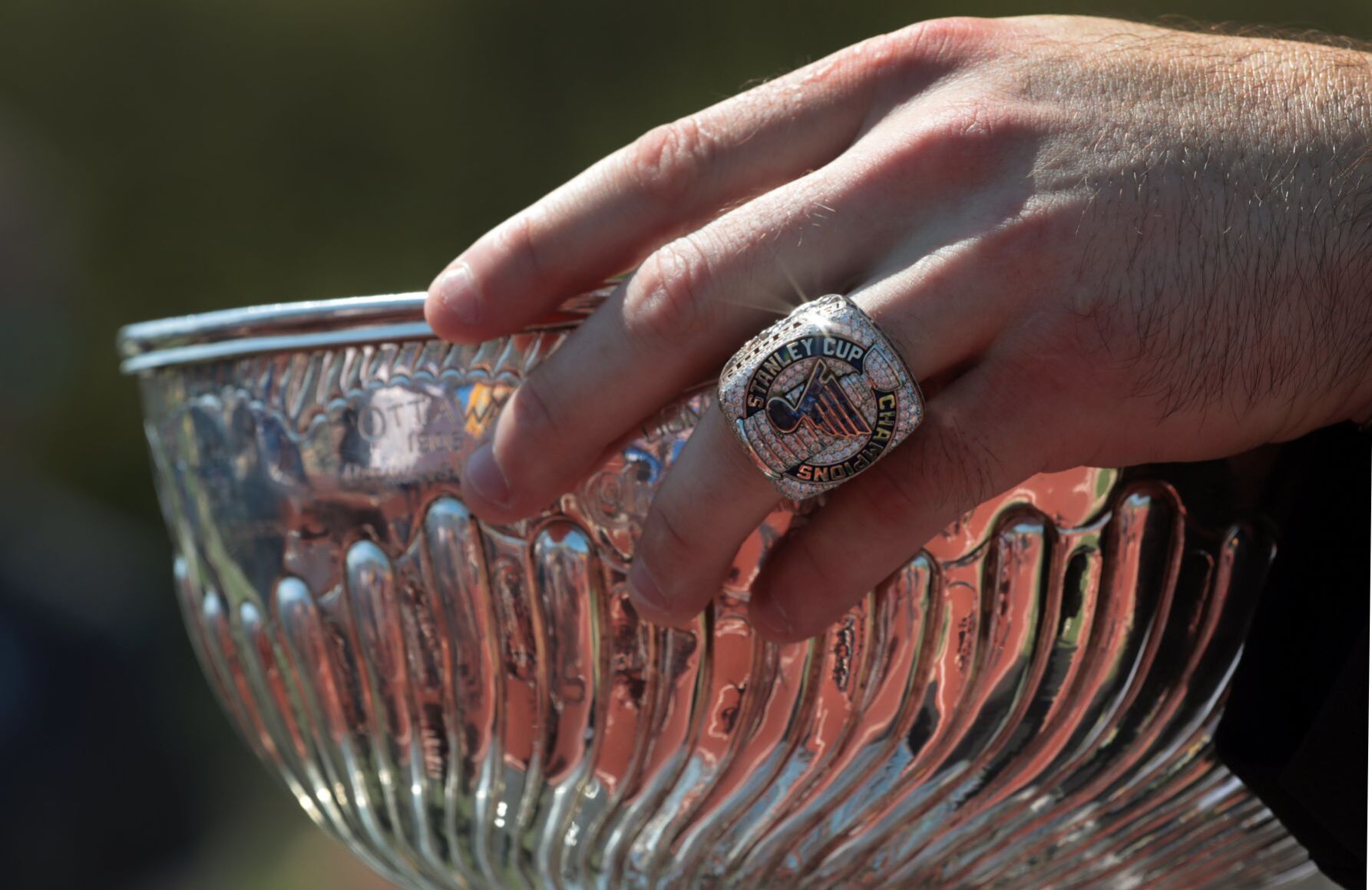 Pat Maroon brings home the Stanley Cup